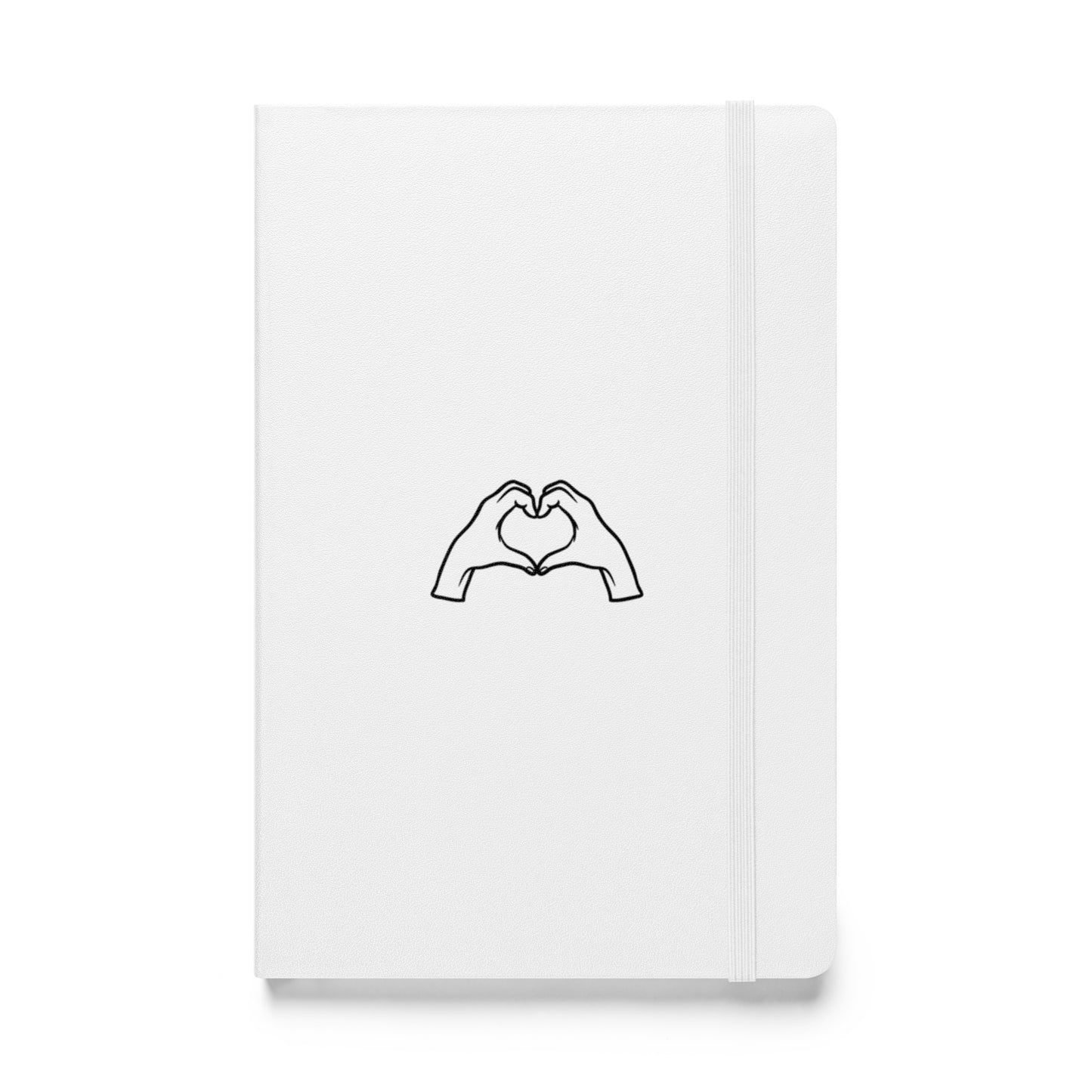 Hands to Heart bound notebook
