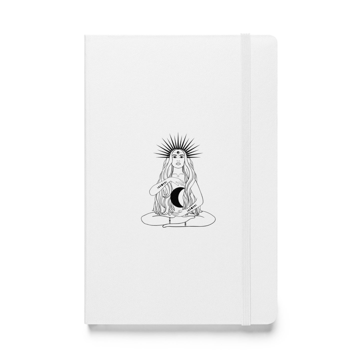 Hardcover bound notebook