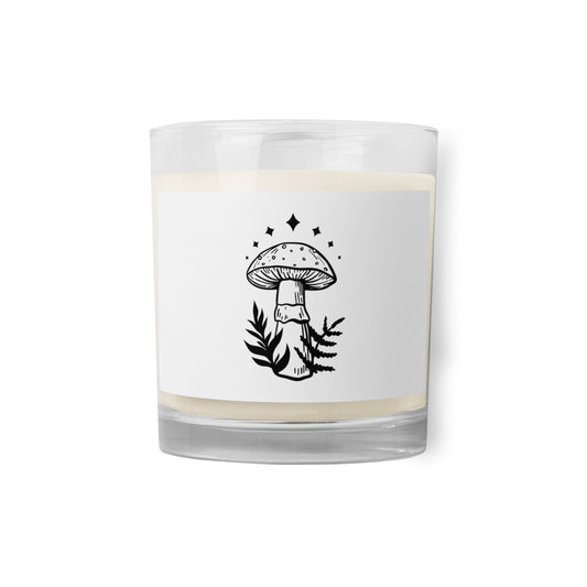 Mushroom Wax candle