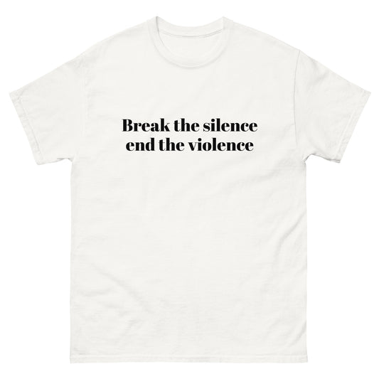 Break the Silence classic tee